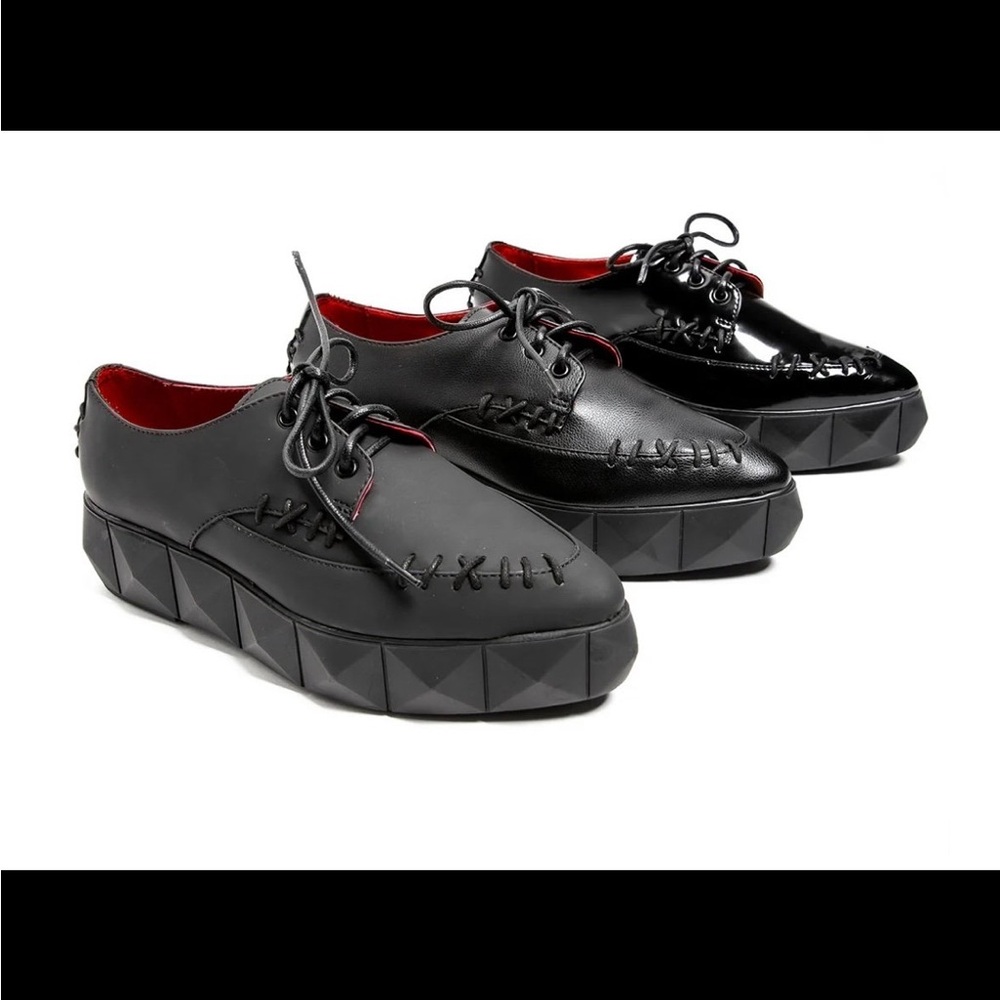 Kat Von D shoes Bauhaus Creeper VON D SHOES rubber black - Picture 11 of 11